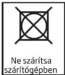 Ne szárítsa szárítógépben