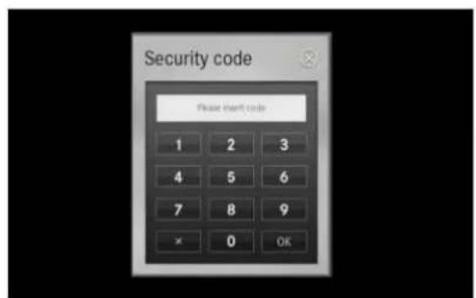 Security code Please hand't code 1 2 3 4 5 6 7 8 9 × 0 OK