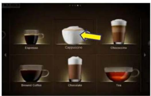 Expresso Cappuccino Chocaccino Brewed Coffee Chocolate Tea