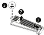GIGABYTE GB-BRR3H-4300 - B) M.2 SSD: How to Install the M.2 2280 SSD - 5