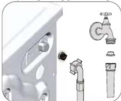 BEKO WUE 6512 BA - Čištění vstupního filtru vody - 1