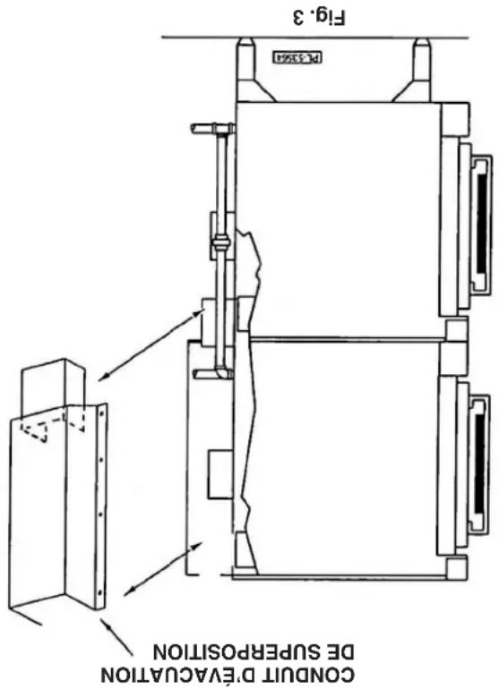 F19.3 F25541 CONDUT D/EVACTION DE SUPPERPOSITION