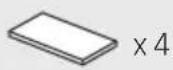 Diagram showing a monitor mounted on a base with a magnified view of the front panel (no text or symbols present).