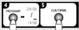 PHILIPS MZ1200 - Setting the clock - 3