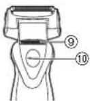 PANASONIC ES-RT30 - Parts identification - 2