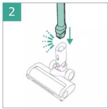 Illustration of a robotic vacuum cleaner with motion arrows indicating action (no text or symbols)