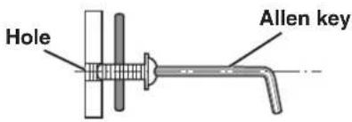 Hole Allen key