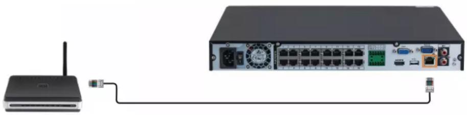 Lorex N863A63BG - ÉTAPE 2 : Connexion du routeur - 1