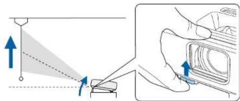 EPSON EB-L265F - Réglage de la hauteur de l'image - 1