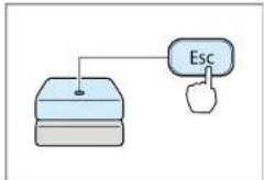 graph TD A["Start"] --> B["Esc"] B --> C["Next Step"]