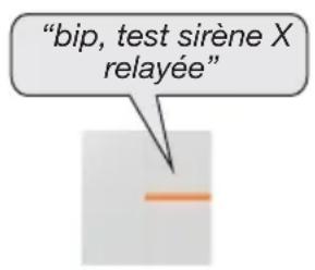 HAGER RLE700X - Test de la sirène - 2