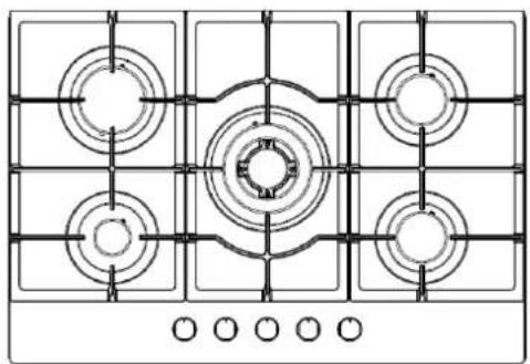 Pure electrical circuit lines without any symbols