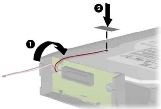 HP MultiSeat MS6000 - Retrait et remplacement d'un disque dur SATA 3,5 pouces amovible - 8