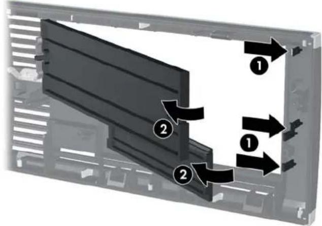 HP MultiSeat MS6000 - Retrait de caches protecteurs - 1