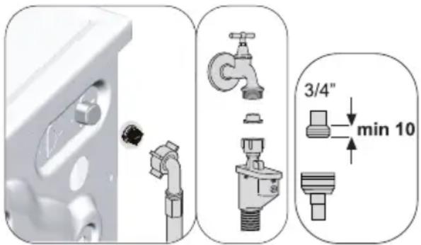 BEKO WTV8765BSCDOS1 - Nettoyage des filtres d'arrivée d'eau - 1