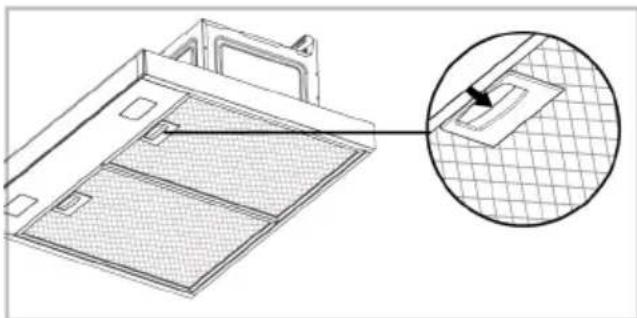 BEKO BHCB97841BBHSI - De aluminium filters verwijderen - 1
