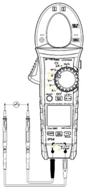 Uni-T UT219E - Test de l'état conducteur - 1