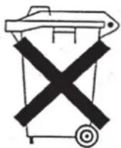 Auna AV2-CD708 - Hinweise zur Batterieentsorgung - 1