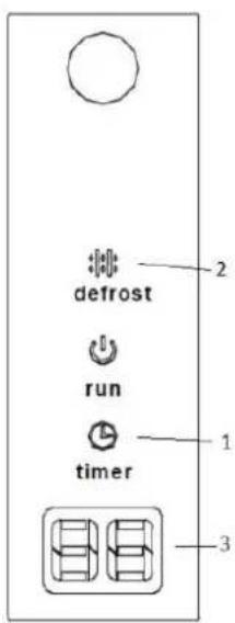 defrost run timer 1 2 3