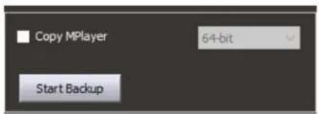 Copy MPlayer 64-bit Start Backup
