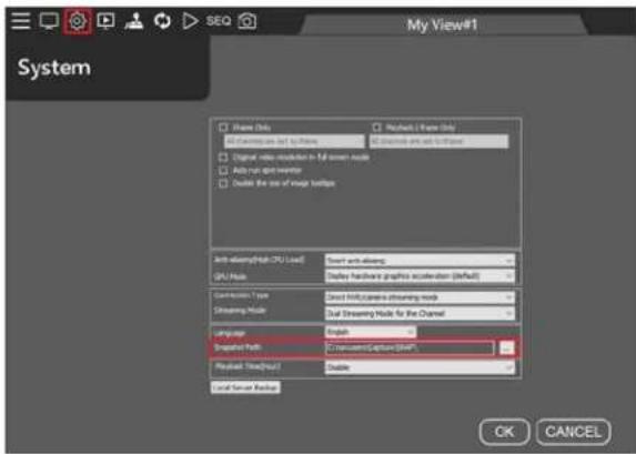 My View#1 System □ Flash Mode □ Multi-Frame Mode □ All Components are set up from □ Original mode resolution in full screen mode □ Active run open inverter □ Double the size of image filter Active streaming (CPU Load) GPU Mode Compression Type Streaming Mode Language Map Snapshot Paths Playback Stre…