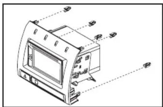 Technical line drawing of a device with labeled components (no text or symbols present)