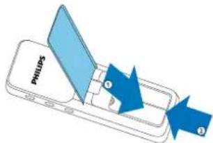 PHILIPS ① ②