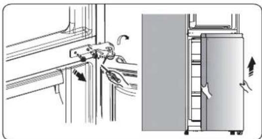 SVAN SC185601ENFD - Reversing the door - 14