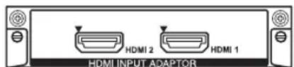 SONY FWD-S42H1 - HDMI INPUT-Adapter BKM-FW15 - 1