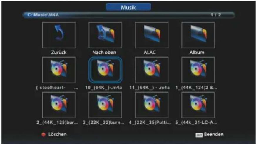 Musik C:\Music\M4A 1 / 2 Zurück Nach oben ALAC Album ( steelheart- ... 10_(64K_)..m4a 11_(64K_) - .m4a 1_(44K_124)2 &... 2_(44K_128)bur... 3_(22K_32)burn... 4_(22K_35)Pulti... 5_(44k_31-LC-A... Löschen Beenden