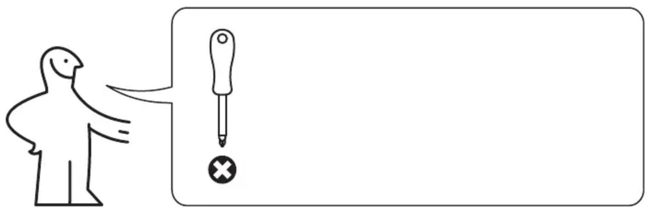 Schéma montrant une personne pointant vers un compte-gouttes et un symbole de croix, illustrant probablement un concept médical ou diagnostique.