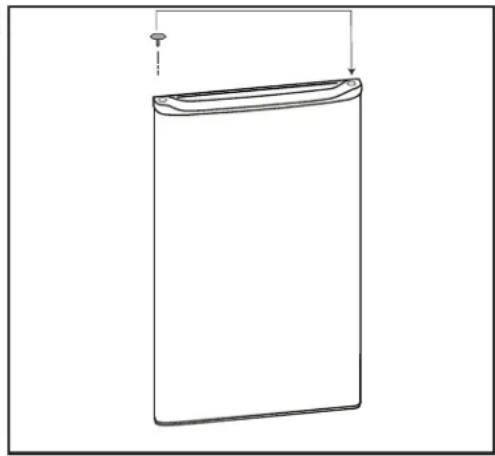 Simple line drawing of a rectangular container with a lid and a small top, no text or symbols present.