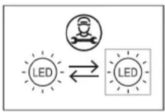 graph LR A["LED"] <--> B["LED"]