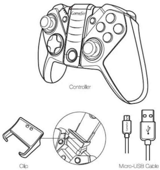 GameSir Controller Clip Micro-USB Cable