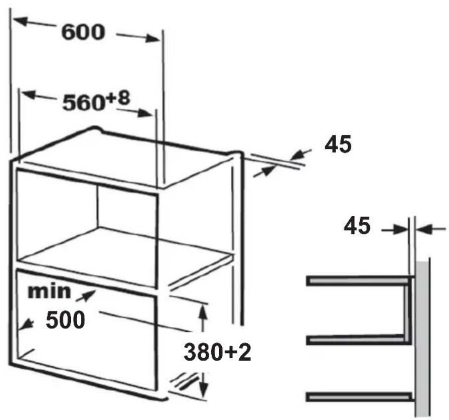 CANDY CA38FLMW7NB - Built-in furniture - 1
