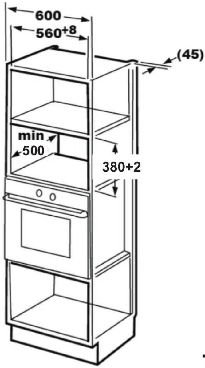CANDY CA38FLMW7NB - Built-in furniture - 2