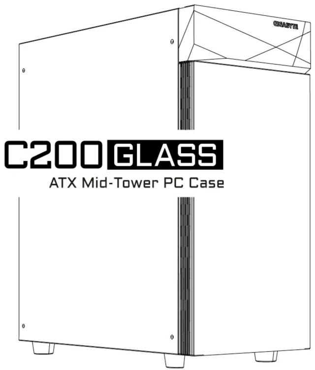 C200 GLASS Boîtier PC moyen tour ATX