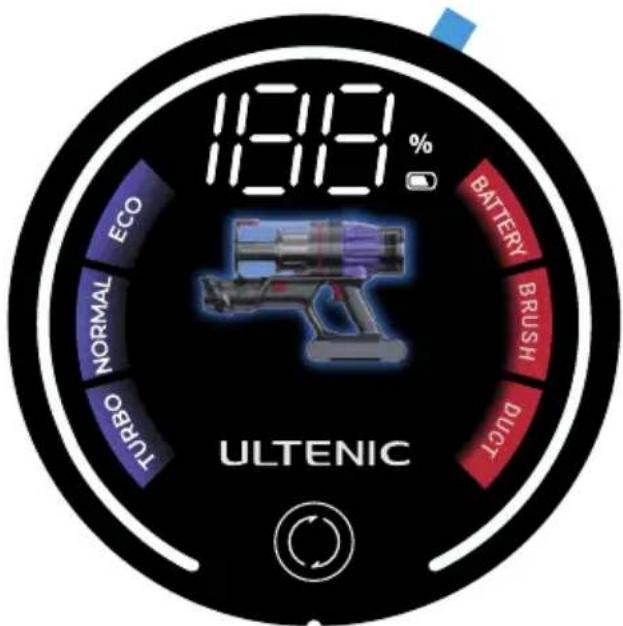 1919 % ECO NORMAL TURBO BATTERY BRUSH DUCT ULTENIC
