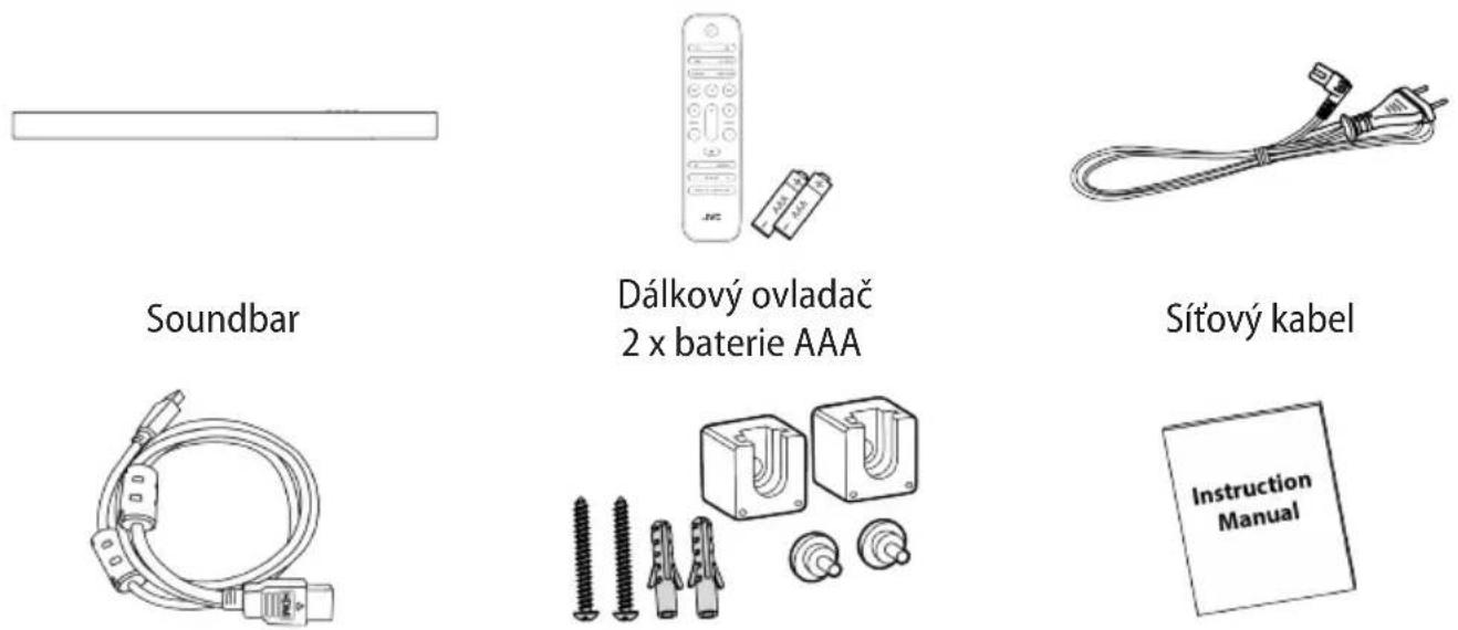 JVC TH-E534B - OBSAH BALENÍ - 1
