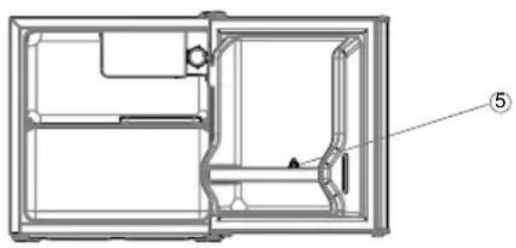 Technical line drawing of a mechanical assembly with no visible text or symbols.