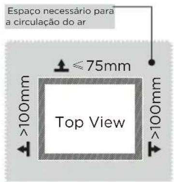 Simple line drawing of a rectangular frame with a vertical side and horizontal dimension lines (no text or symbols)