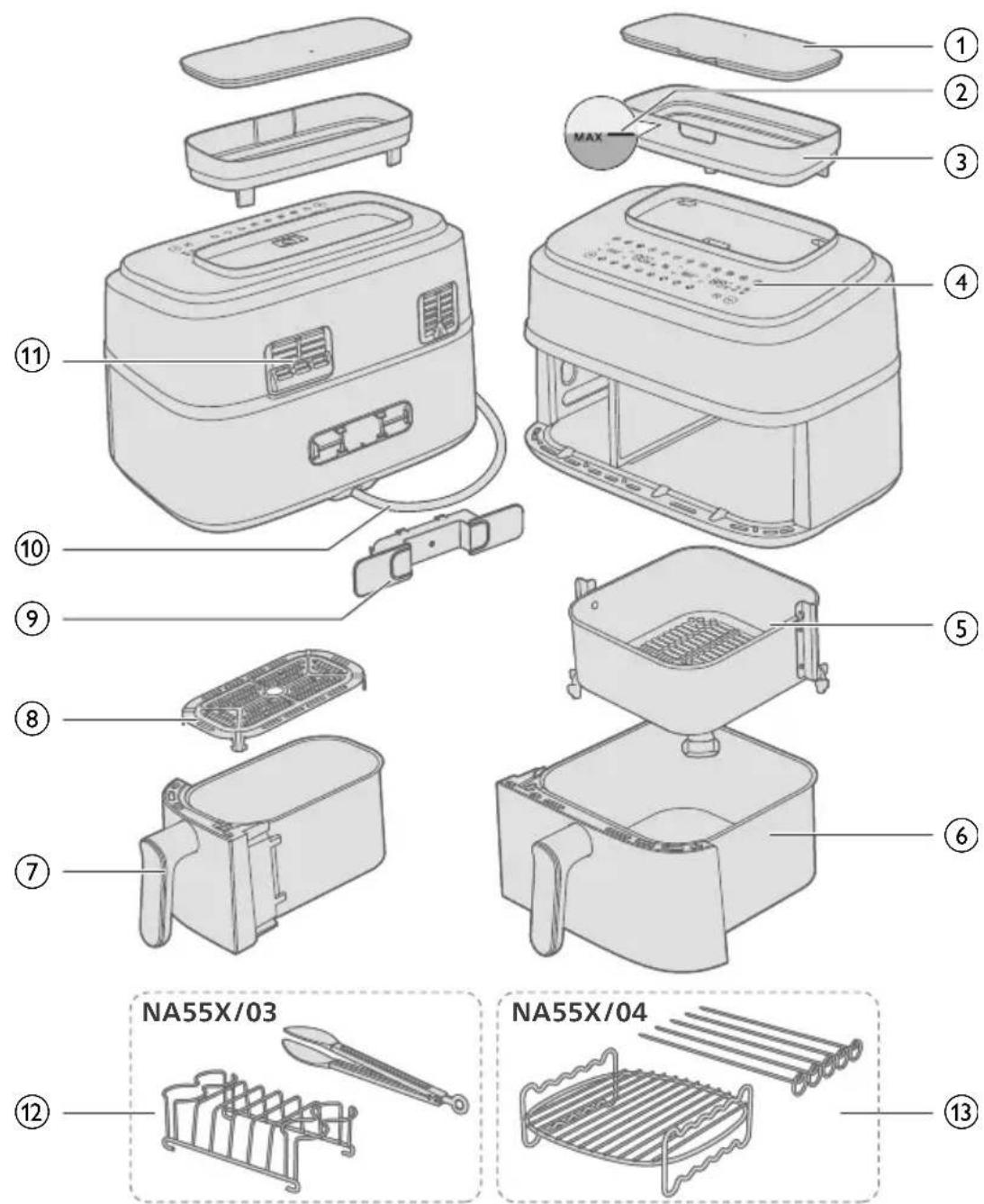 PHILIPS NA552 - Description générale - 1