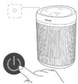 PHILIPS CX2120 - 켜기 및 끄기 - 3