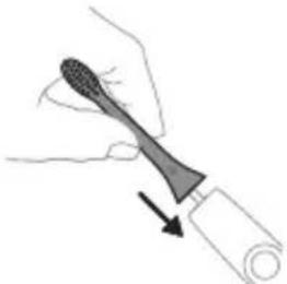 PHILIPS Sonicare 6100 HX7408 - Inserimento della testina - 1