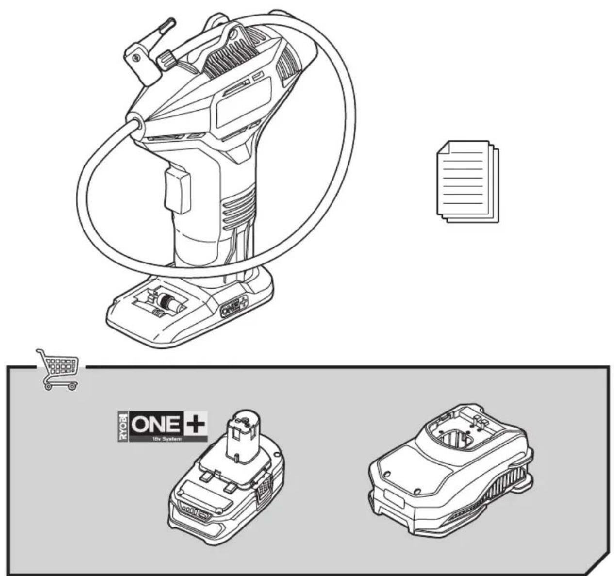 RYOBI One+ R18PI - ΠΡΟΣΟΧΗ - 1