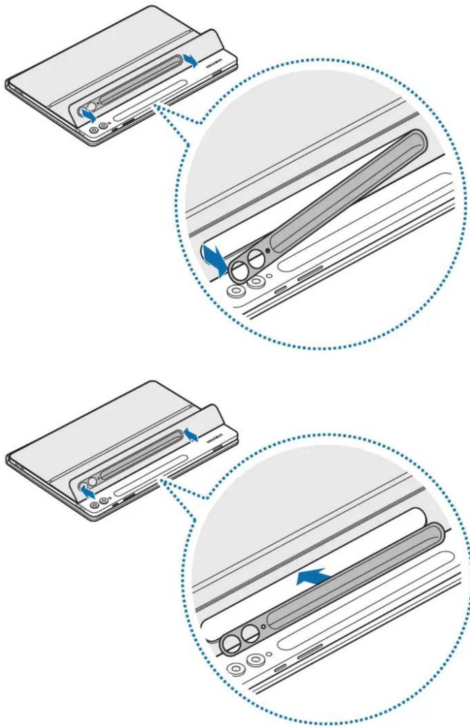 SAMSUNG EF-DX820 - Výmena krytu pera S Pen - 1