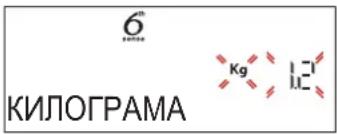 6 КИЛОГРАМА Kg μ2