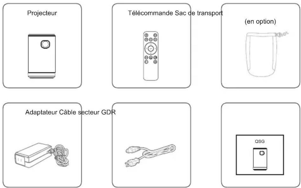 AOPEN AV10a - Accessoires fournis : - 1