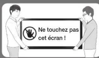 Ne touchez pas cet écran !