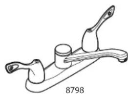 Moen M-BITION 8792 - Installation Guide Guía de instalación Guide d'installation - 1